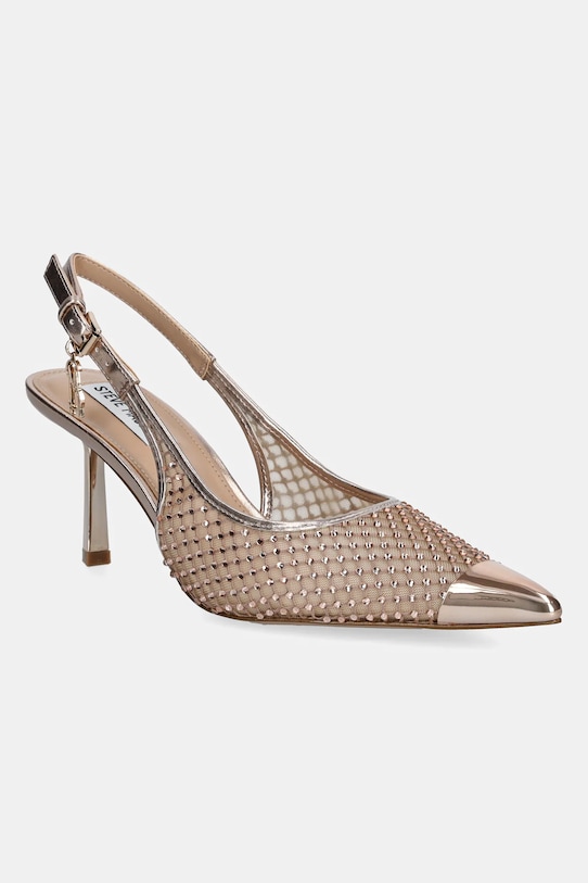 Lodičky Steve Madden Vixyn textilný zlatá SM11003536.045