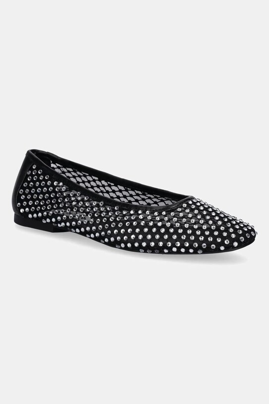 Baleríny Steve Madden Auden imitácia kože čierna SM11003566.001