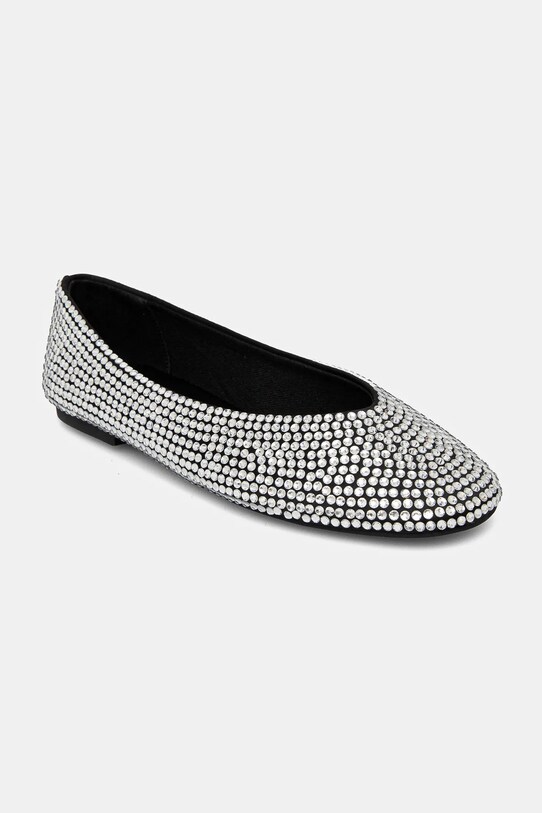 Steve Madden balerini Darts-R textil argintiu SM11003623.998