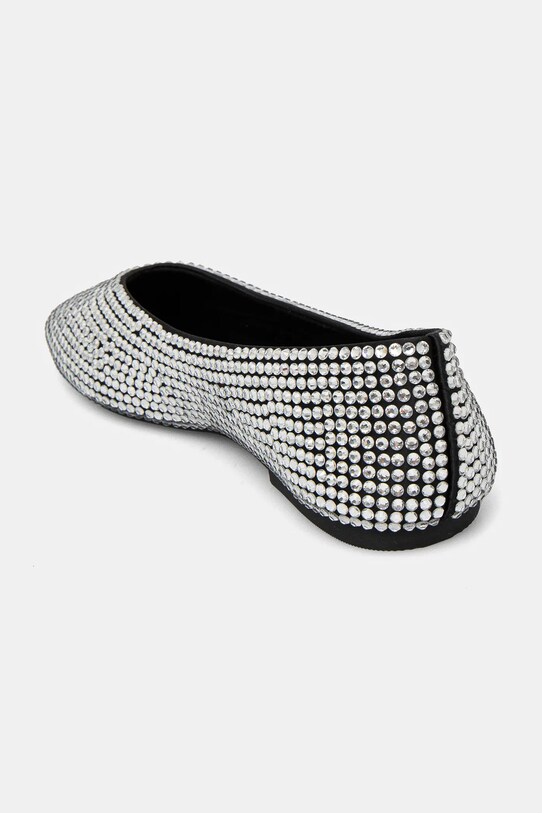 Încălțăminte Steve Madden balerini Darts-R SM11003623.998 argintiu