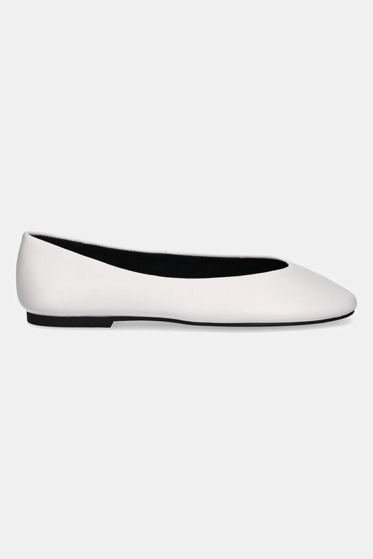 Steve Madden balerini de piele Darts SM11003624.107 alb SS25