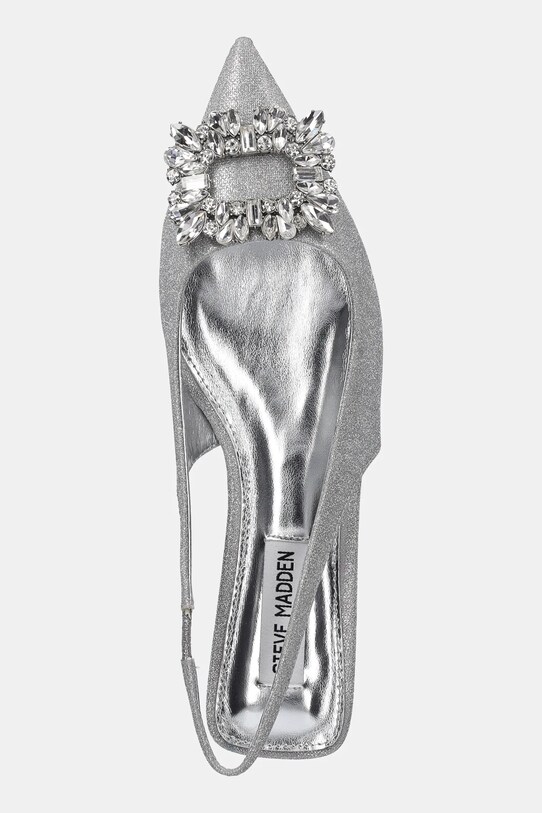 Baleríny Steve Madden Calista stříbrná SM11003625.SIG