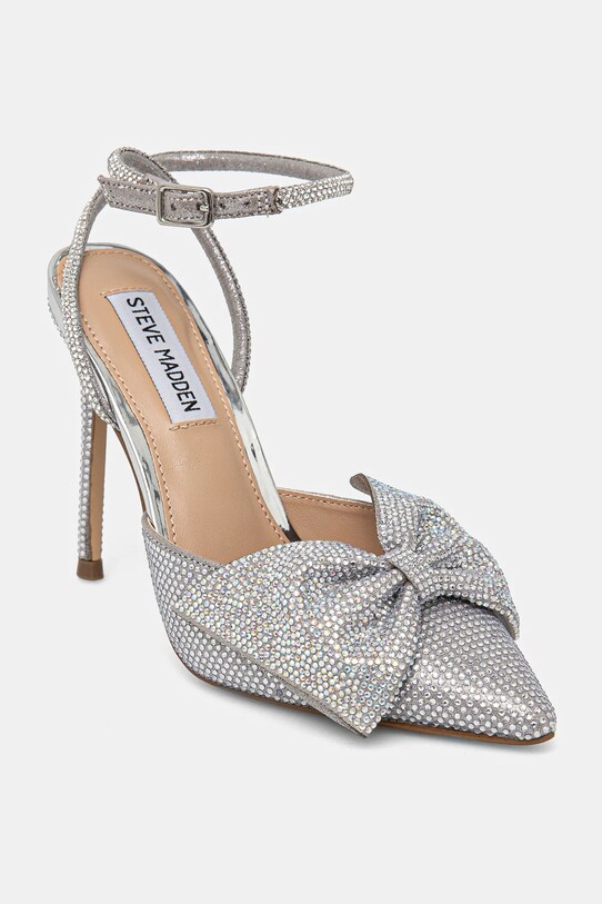 Steve Madden pantofi cu toc Vincentia-R calcai expus argintiu SM11003650.968