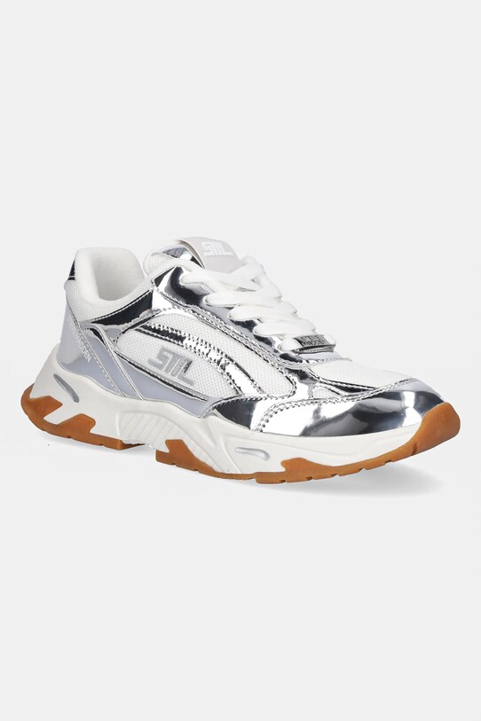 Steve Madden sneakers Sneak Peak-E textil argintiu SM19000129.751