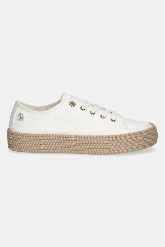 Кеди Tommy Hilfiger VULC ESPADRILLE SNEAKER FW0FW08404 білий SS25