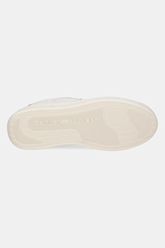 Кожаные кроссовки Tommy Hilfiger ESSENTIAL BASKET SNEAKER FW0FW08456 бежевый