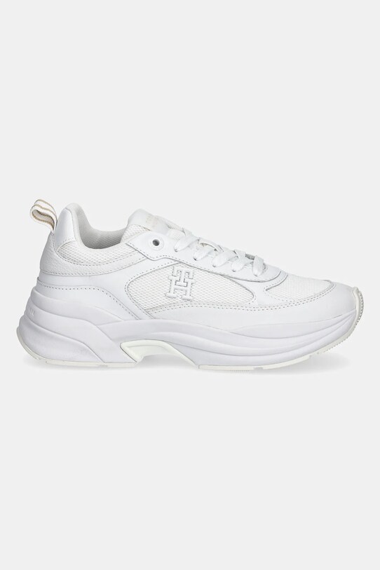 Sneakers boty Tommy Hilfiger TH CHUNKY RUNNER FW0FW08474 bílá SS25