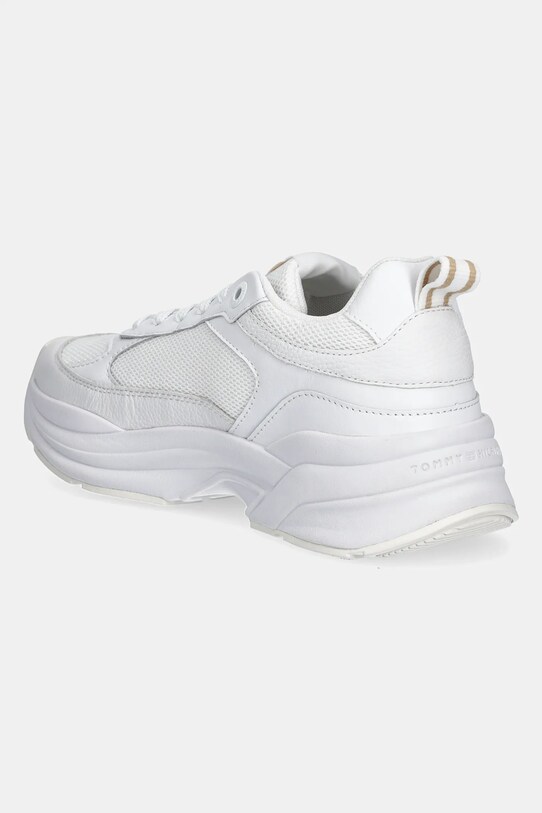 Boty Sneakers boty Tommy Hilfiger TH CHUNKY RUNNER FW0FW08474 bílá
