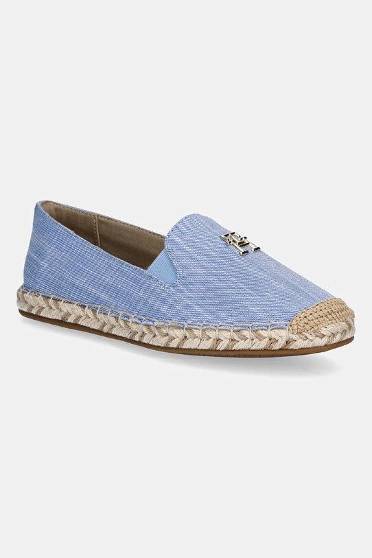 Εσπαντρίγιες Tommy Hilfiger CHAMBRAY ESPADRILLE φλατ μπλε FW0FW08539