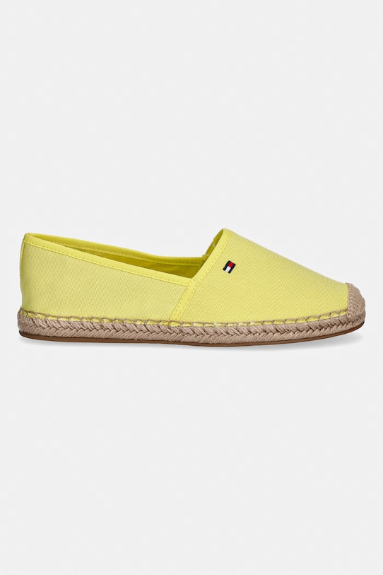 Tommy Hilfiger espadrily dámské FLAG CANVAS ESPADRILLE FW0FW08541 žlutá SS26