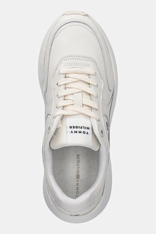 Tommy Hilfiger sneakers din piele IM INES CHUNKY SNEAKER alb FW0FW08556