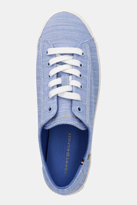 Teniske Tommy Hilfiger VULC SNEAKER CHAMBREY modra FW0FW08561