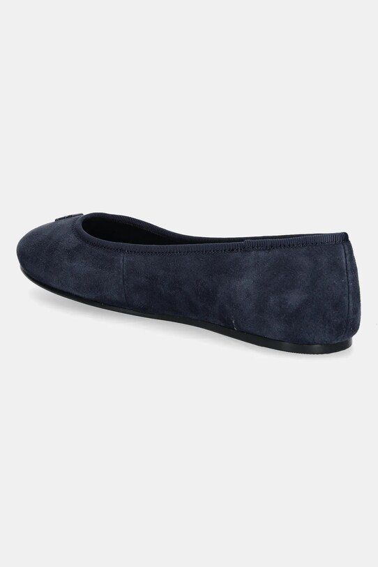 Взуття Замшеві балетки Tommy Hilfiger TH HARDWARE SUEDE BALLERINA FW0FW08655 темно-синій