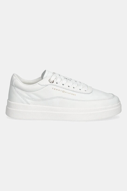 Кожаные кроссовки Tommy Hilfiger MODERN COURT SNEAKER LTHR FW0FW08800 белый SS25