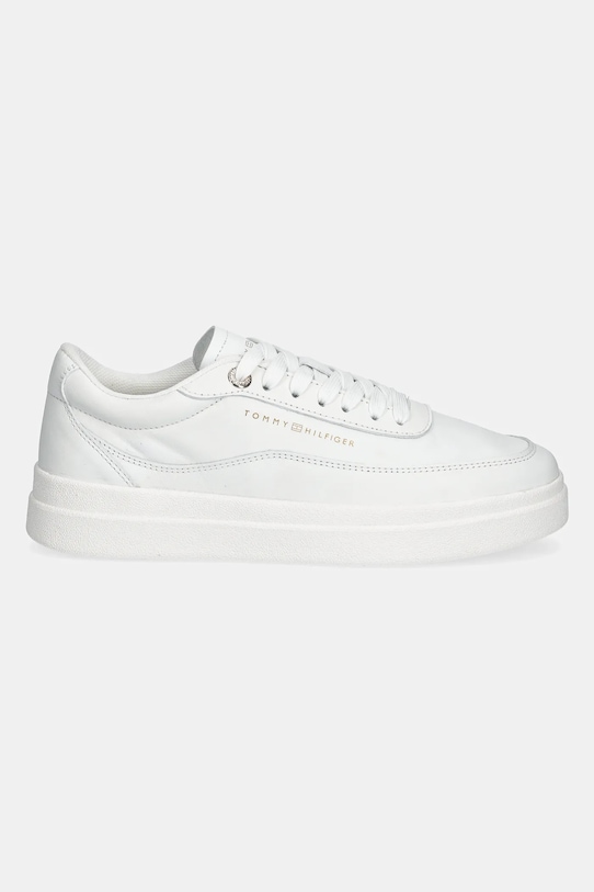 Кожаные кроссовки Tommy Hilfiger MODERN COURT SNEAKER LTHR FW0FW08800 белый SS25