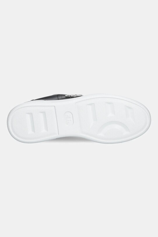 Шкіряні кросівки Philipp Plein Nappa Lo-Top Hexagon USC0670.PLE010N.02 чорний