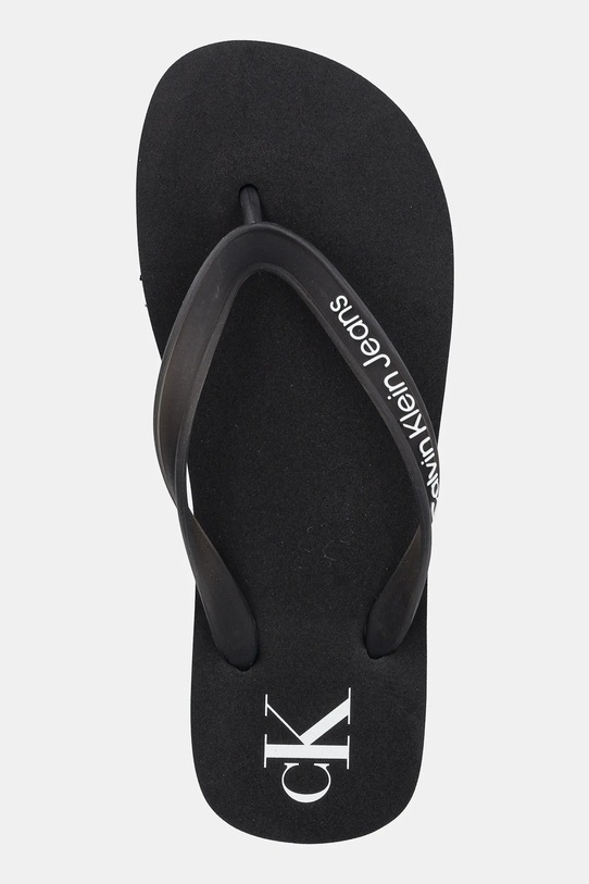 Вьетнамки Calvin Klein Jeans BEACH SANDAL FLATFORM TPU чёрный YW0YW01830
