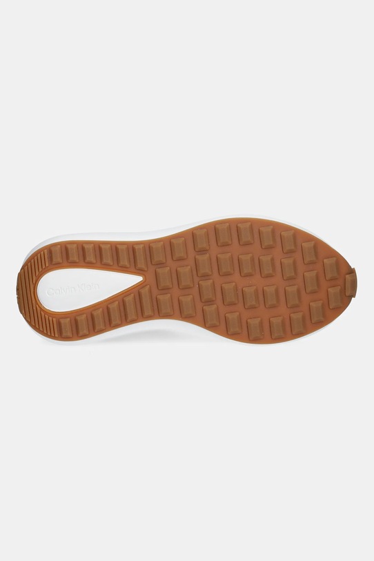 Маратонки Calvin Klein Jeans ATHLEISURE RUNNER LACEUP MIX WN YW0YW01774 бежов