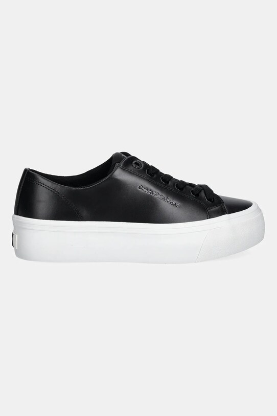 Sneakers boty Calvin Klein Jeans VULC FLATFORM LOW MG LTH YW0YW01771 černá SS25
