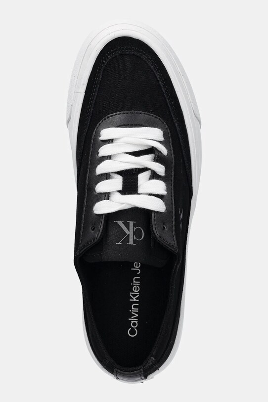 Calvin Klein Jeans teniși VULC FLATFORM LOW CV MIX MG negru YW0YW01770