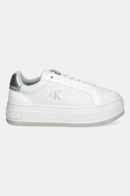 Кросівки Calvin Klein Jeans BOLD FLATF LOW LACE MG YW0YW01766 білий SS25