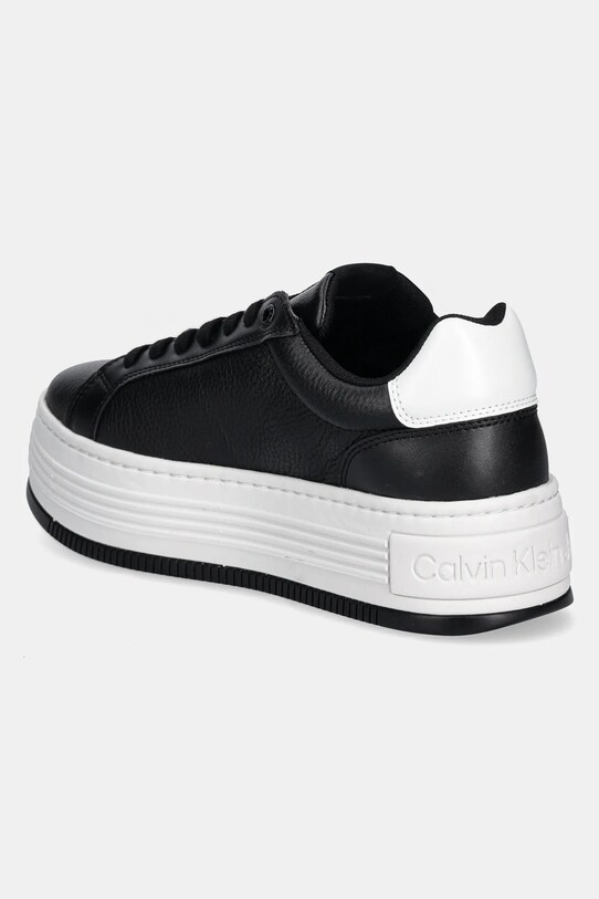 Obuwie Calvin Klein Jeans sneakersy BOLD FLATF LOW LACE MG YW0YW01766 czarny