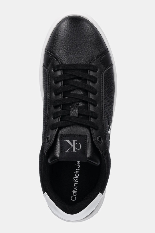 Calvin Klein Jeans sneakersy BOLD FLATF LOW LACE MG czarny YW0YW01766