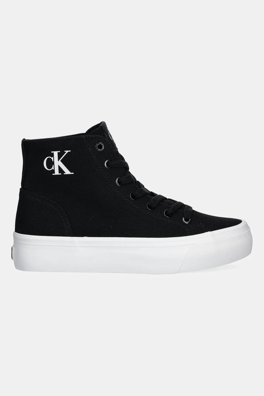 Tenisky Calvin Klein Jeans VULC FLATFORM MID CV MG YW0YW01764 čierna SS25