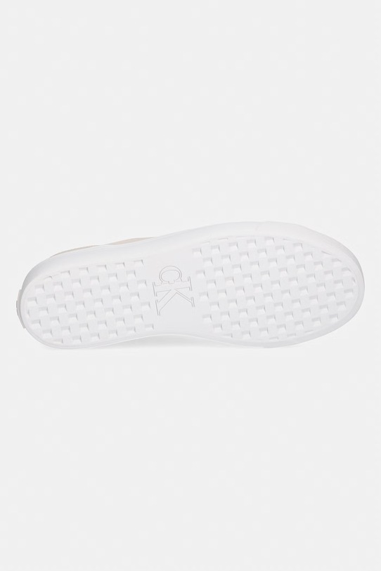 Calvin Klein Jeans VULC FLATFORM LOW CV MG tenisówki damskie YW0YW01763 beżowy