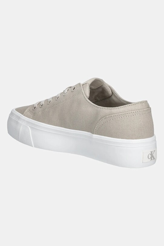 Обувки Ниски кецове Calvin Klein Jeans VULC FLATFORM LOW CV MG YW0YW01763 бежов