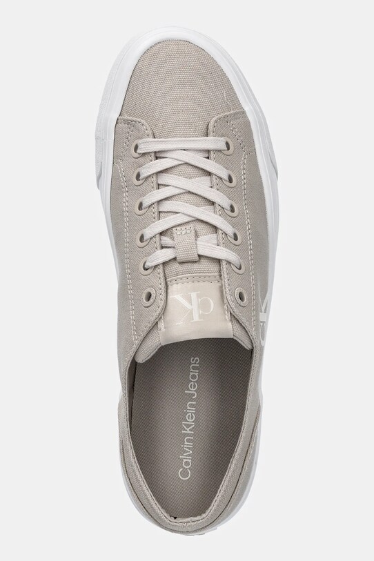 Ниски кецове Calvin Klein Jeans VULC FLATFORM LOW CV MG бежов YW0YW01763