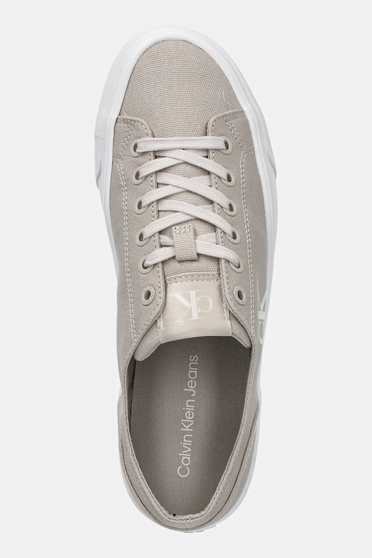 Tenisky Calvin Klein Jeans VULC FLATFORM LOW CV MG sivá YW0YW01763