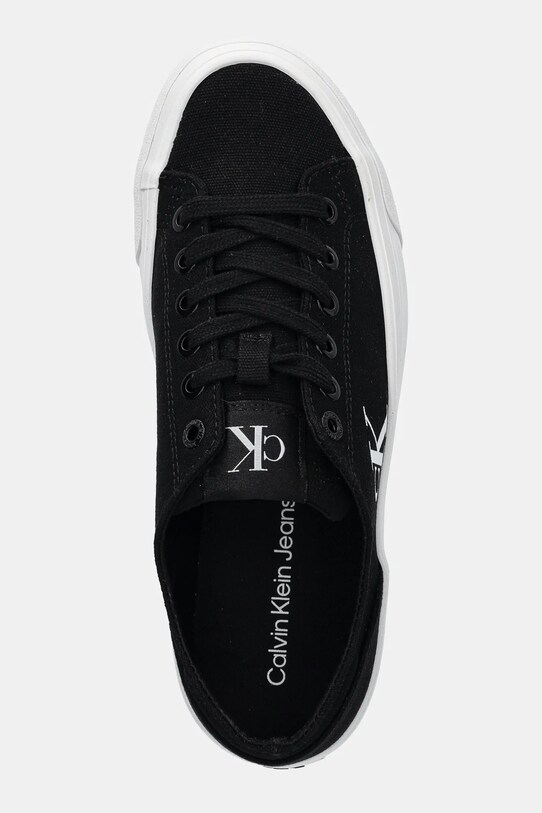 Calvin Klein Jeans teniși VULC FLATFORM LOW CV MG negru YW0YW01763