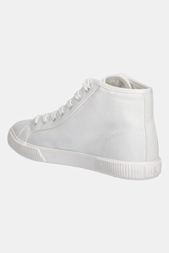 Obuv Tenisky Calvin Klein Jeans ESS VULC MID CV MG WN YW0YW01761 biela