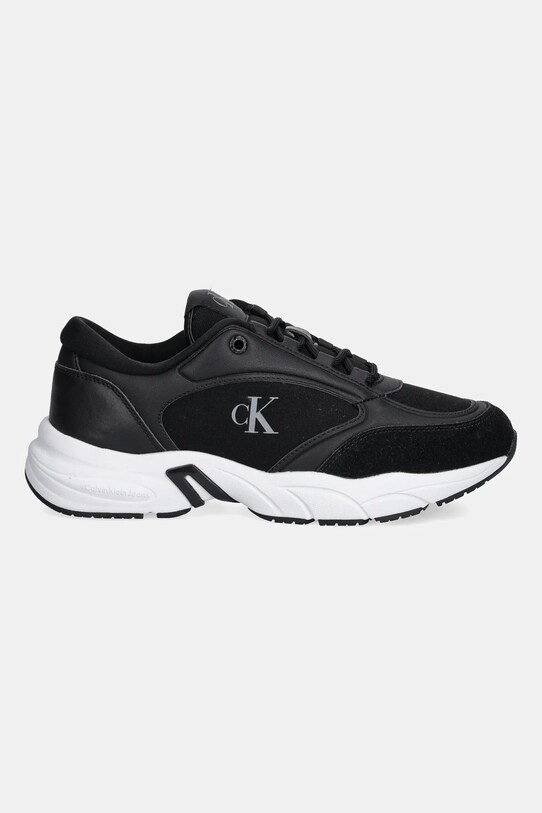 Calvin Klein Jeans sneakersy RETRO TENNIS MG MIX YW0YW01743 czarny SS25