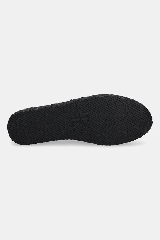 Εσπαντρίγιες Calvin Klein Jeans FLATFORM ESPADRILLE MG/HDW YW0YW01737 μαύρο