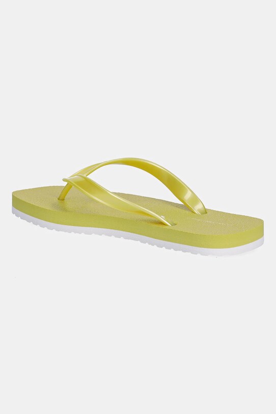 Boty Žabky Calvin Klein Jeans THONG+ TPU METALLIC YW0YW01720 zelená