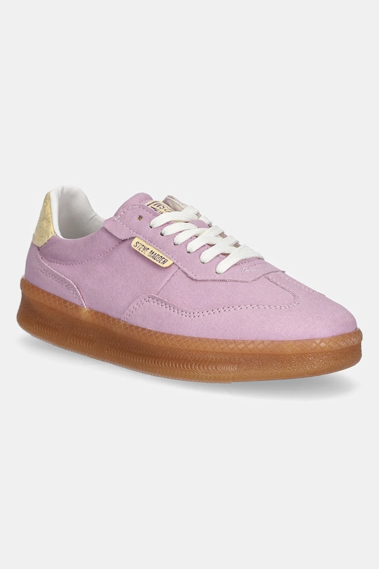 Steve Madden sneakers Euphoria imitatie de piele intoarsa violet SM11003591.50C