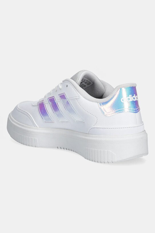 Încălțăminte adidas sneakers Courtblock Bold JI2205 alb