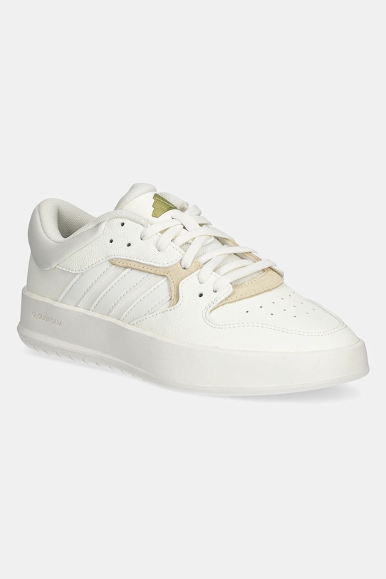 adidas sneakers Court 24 imitatie de piele intoarsa bej JI1830
