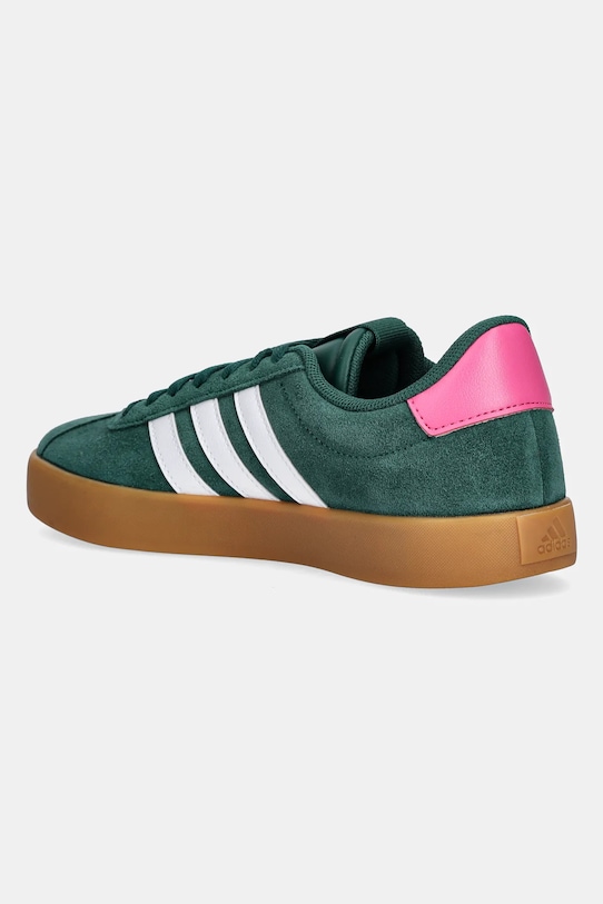 Încălțăminte adidas sneakers din piele intoarsă Vl Court 3.0 JP7538 verde