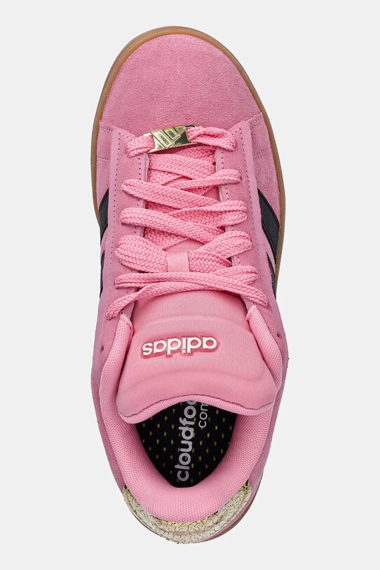 adidas sneakers din piele intoarsă GRAND COURT ALPHA 00s roz JH8669