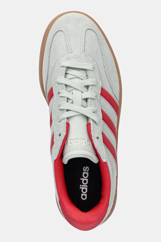 Semišové tenisky adidas Barreda tyrkysová JP7109