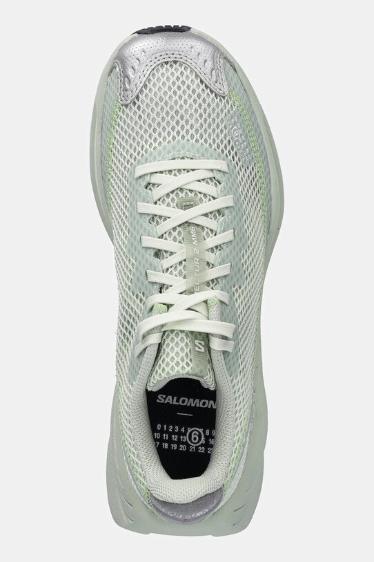 MM6 Maison Margiela sneakers x Salomon SPECTUR 3 verde S59WS0239.P8162