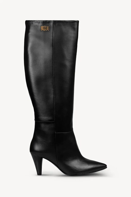 Bizuu ghete de piele ERIE 5-8 cm negru ERIE.CZARNY