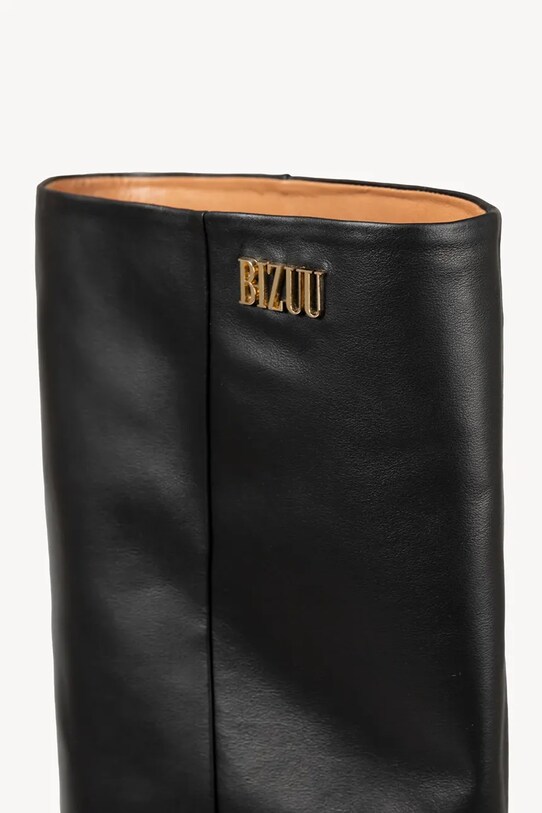 Bizuu ghete de piele ERIE negru ERIE.CZARNY