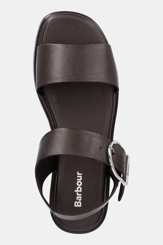 Barbour sandale de piele Erin maro LFO0763BR51