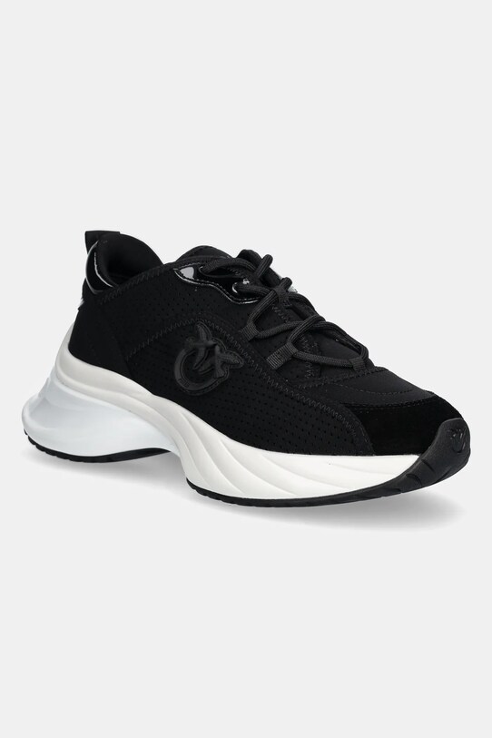 Pinko sneakersy Ariel tekstylny czarny SS0065.T030.Z99