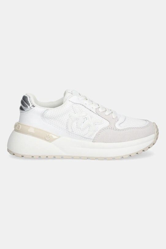 Pinko sneakersy Gem tekstylny biały SS0055.P074.Z1B