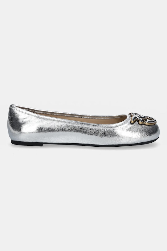 Кожаные балетки Pinko Gioia SD0295.P049.ZZF серебрянный SS25